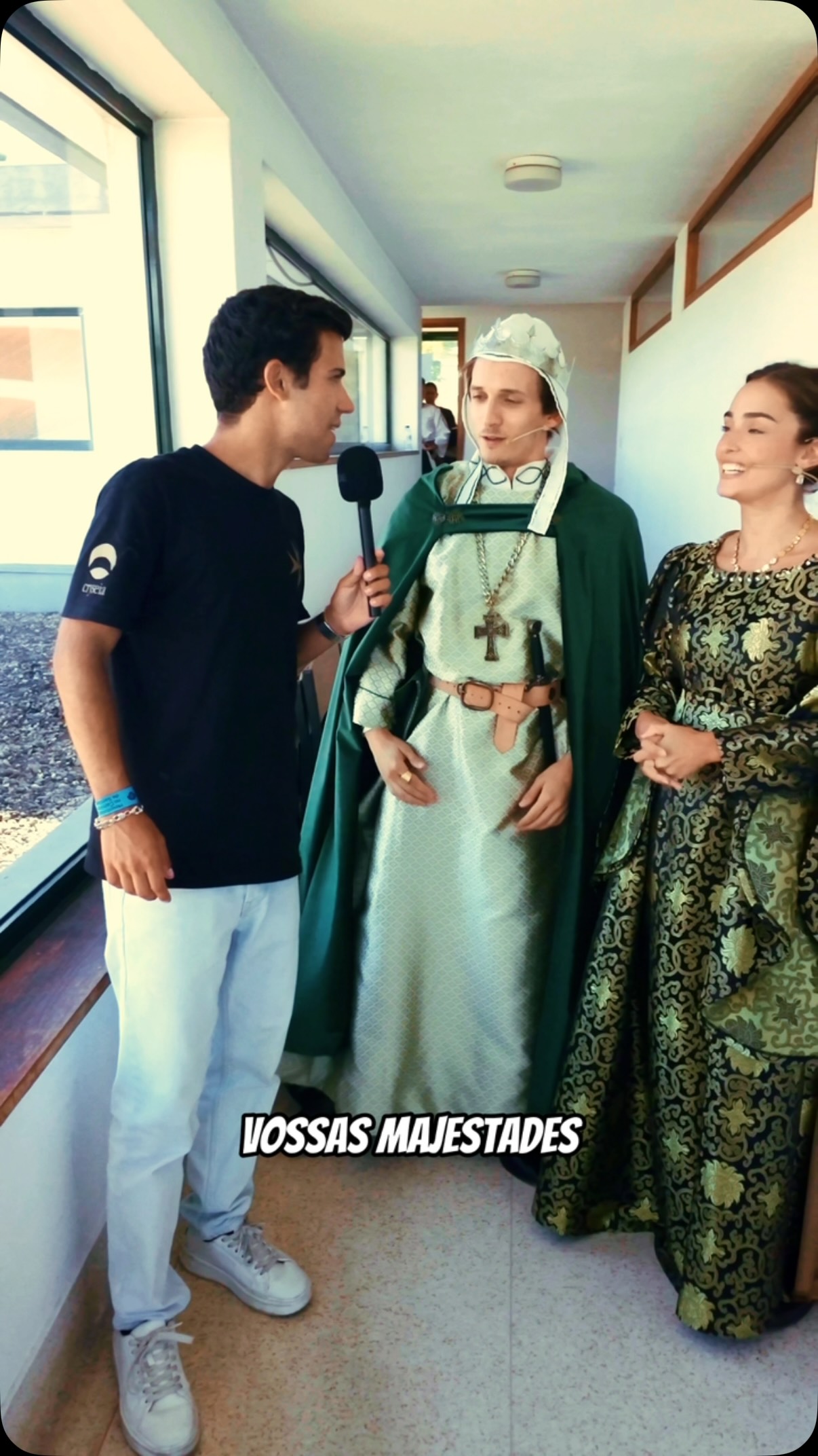 Os Reis antes do Casamento Real